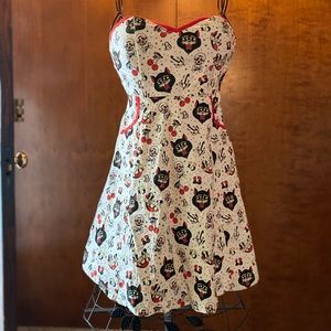 Un Lucky 13 dress.  Sourpuss Clothing size Medium